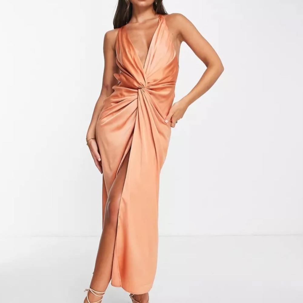 ASOS Satin Maxi Dress